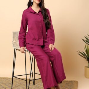 Trendy Shirt & Pant Co-ord Set