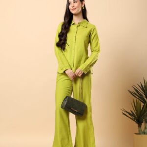 Smart Casual Shirt & Pant Co-ord Set