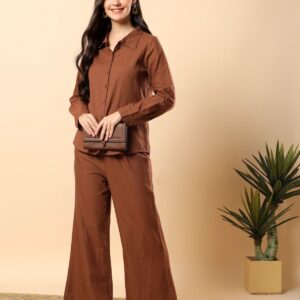 Refined Casual Shirt & Pant Set