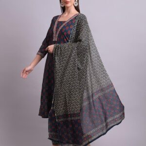 Contemporary Shirt Kurta Dupatta