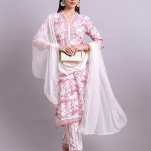 Everyday Wear Shirt Kurta Dupatta Set