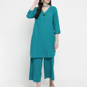 Contemporary Kurta Co-ord Set