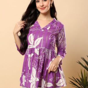 Printed Short Kurti