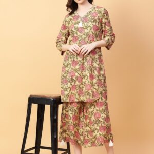 Classic Heritage Floral Designer Co-ord Set