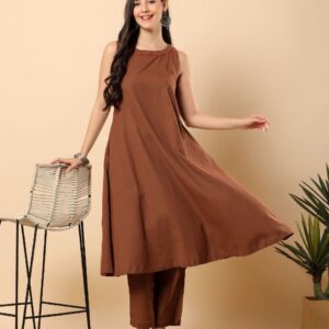 Contemporary Flared Designer Co-ord Set