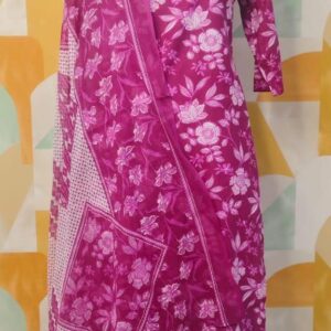 Floral Kurta Set with Dupatta