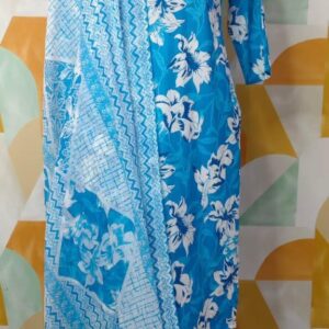 Printed Kurta Pant Set with Designer Dupatta